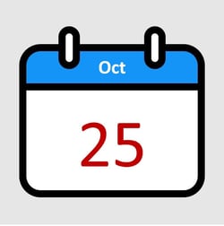 Oct 25 Oct 25